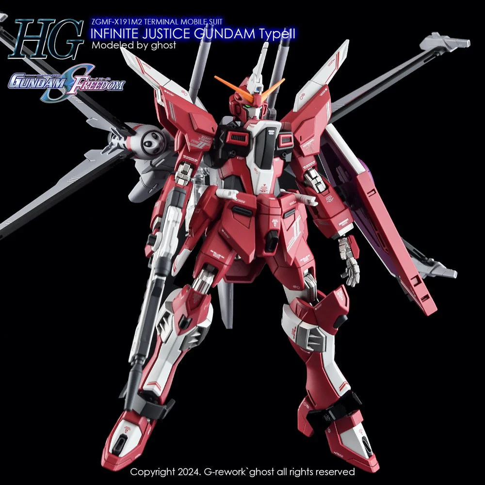 G-Rework CD-H251 Premium Decal for HG Seed Infinite Justice Gundam Type 2 - Image 7