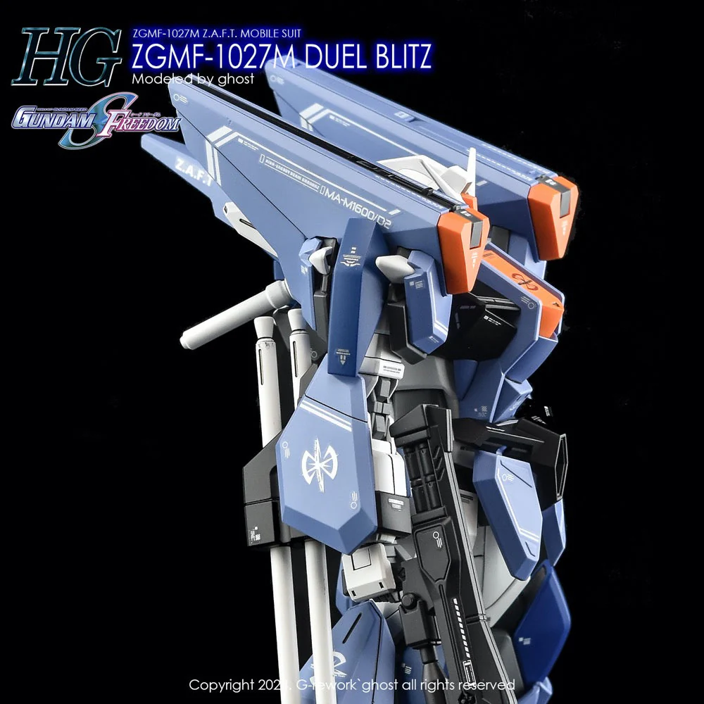 G-Rework CD-H252 Premium Decal for HG Seed Duel Blitz Gundam - Image 4