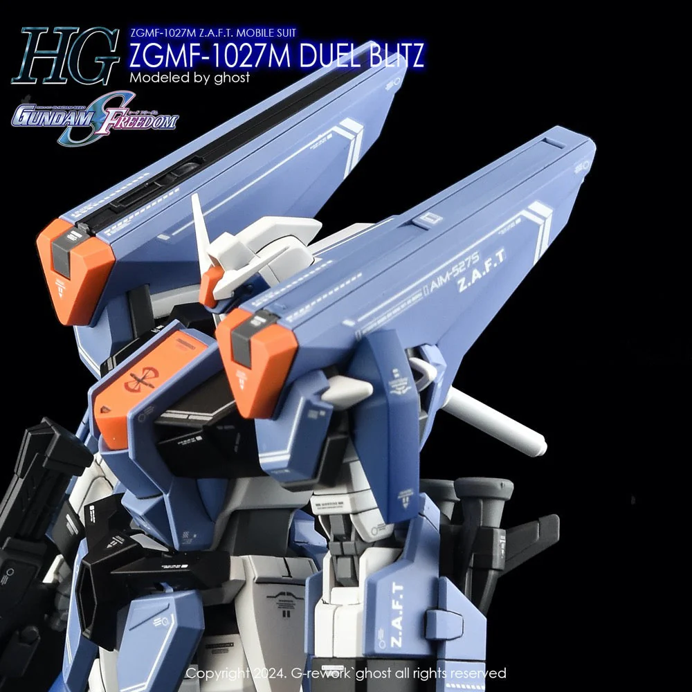 G-Rework CD-H252 Premium Decal for HG Seed Duel Blitz Gundam - Image 5