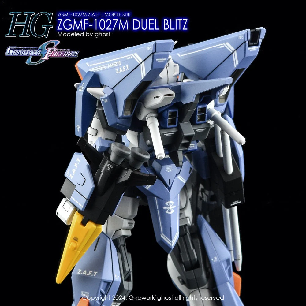G-Rework CD-H252 Premium Decal for HG Seed Duel Blitz Gundam - Image 6