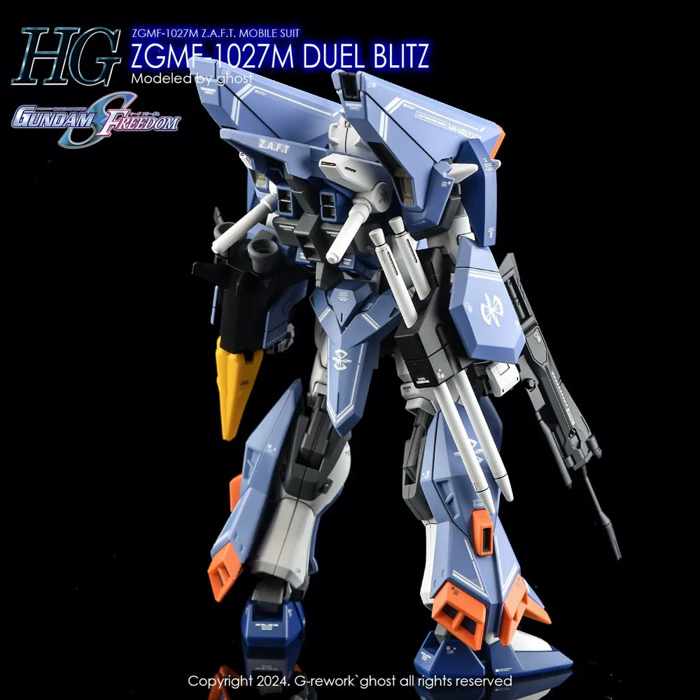 G-Rework CD-H252 Premium Decal for HG Seed Duel Blitz Gundam - Image 7