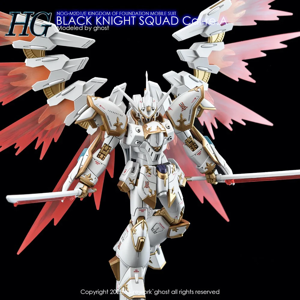 G-Rework CD-H257 Premium Decal for HG Seed Black Knight Squad Cal-Re.A - Image 9