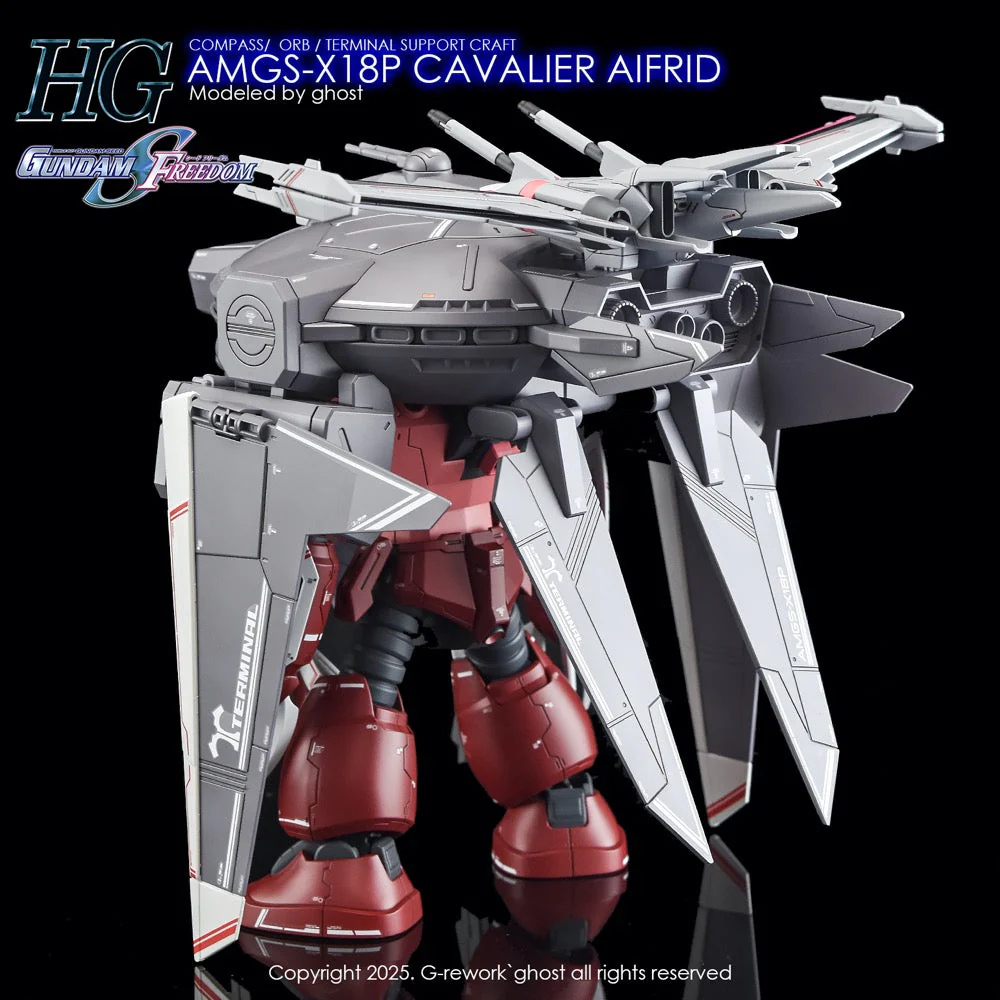 G-Rework CD-H260-CA Premium Decal for HG Seed Cavalier Aifrid - Image 11