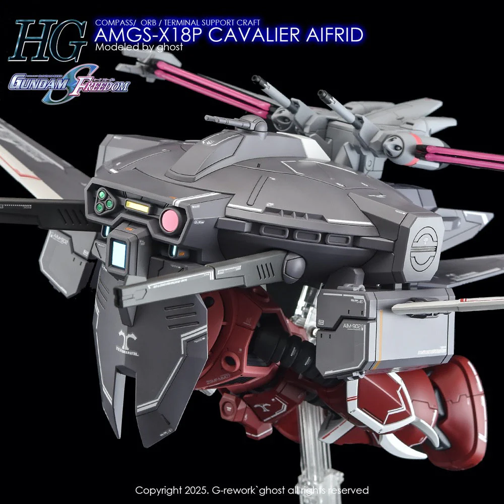 G-Rework CD-H260-CA Premium Decal for HG Seed Cavalier Aifrid - Image 12