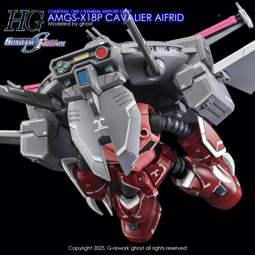 G-Rework CD-H260-CA Premium Decal for HG Seed Cavalier Aifrid - Image 13