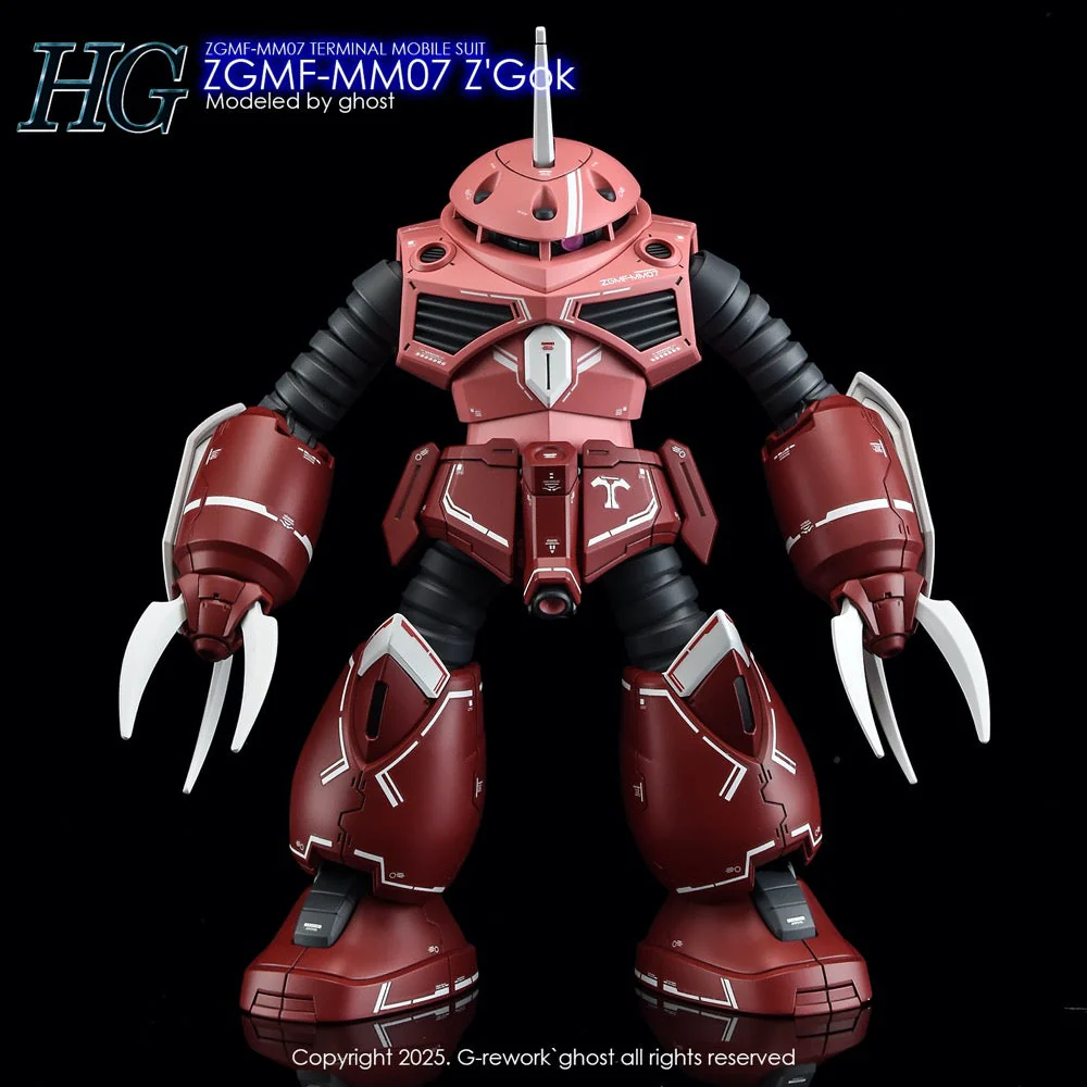 G-Rework CD-H260 Premium Decal for HG Seed Z`Gok - Image 2