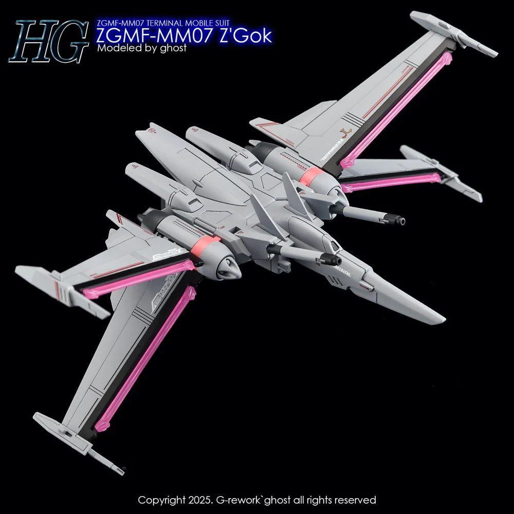 G-Rework CD-H260 Premium Decal for HG Seed Z`Gok - Image 6