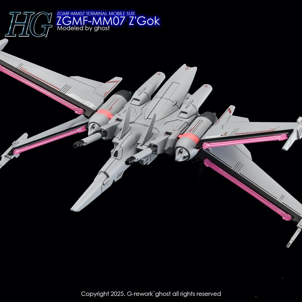 G-Rework CD-H260 Premium Decal for HG Seed Z`Gok - Image 7