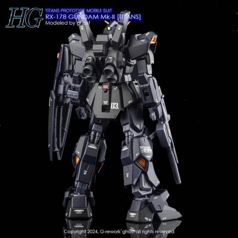 G-Rework CD-H30 Premium Decal for HG Gundam Mk-2 (Titans) - Image 5