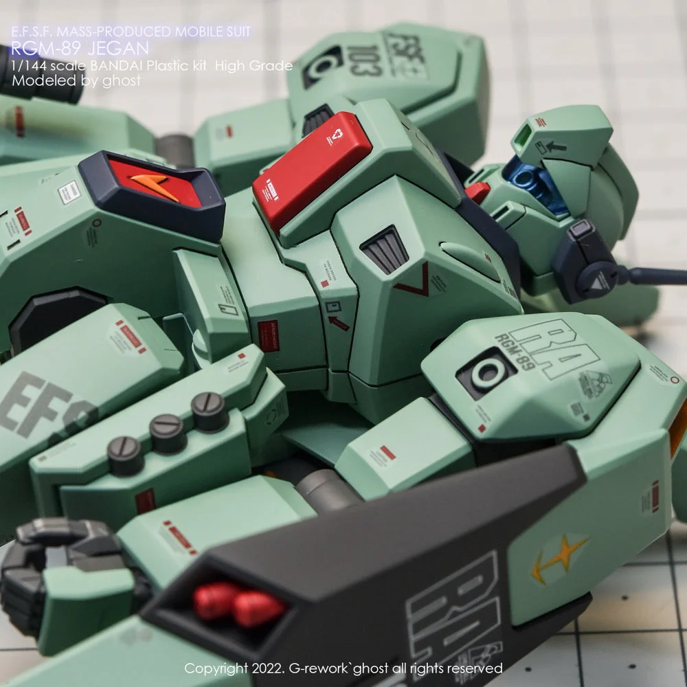 G-Rework CD-H97 Premium Decal for HG RGm-89 Jegan - Image 9