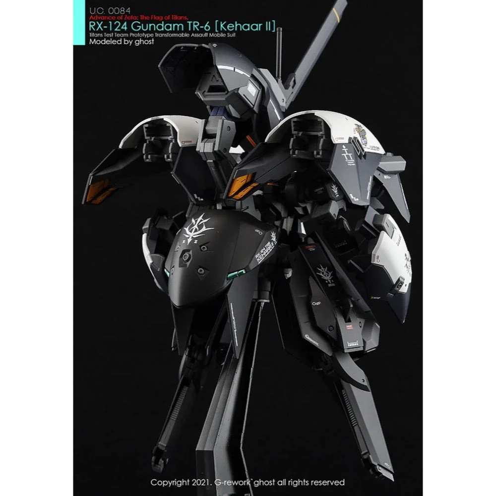 G-Rework CD-HL-124-K Premium Decal for HG A.O.Z Rx-124 Gundam Tr-6 ?Kehaar II? - Image 4