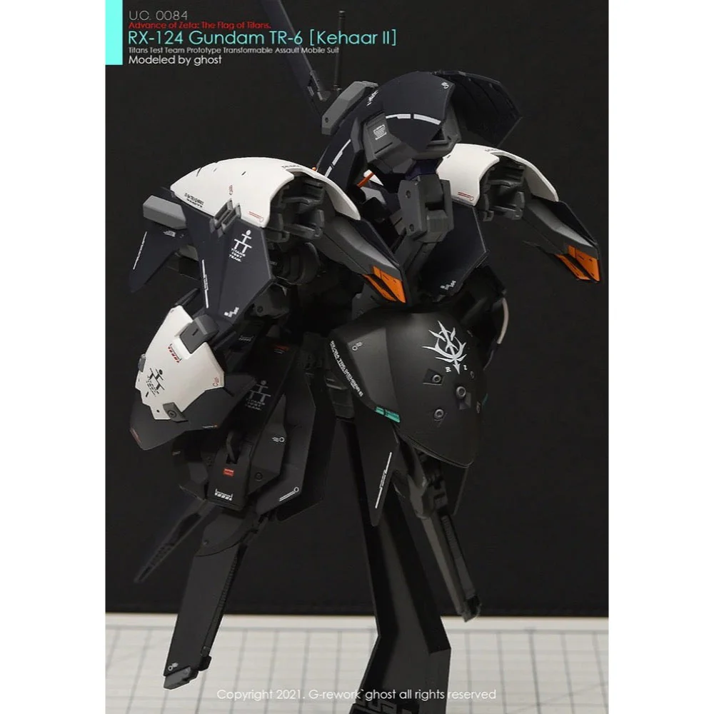 G-Rework CD-HL-124-K Premium Decal for HG A.O.Z Rx-124 Gundam Tr-6 ?Kehaar II? - Image 7