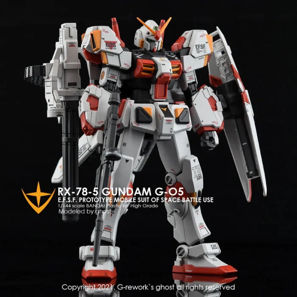 G-Rework CD-HL-7805 Premium Decal for HG Rx-78-05 - Image 3