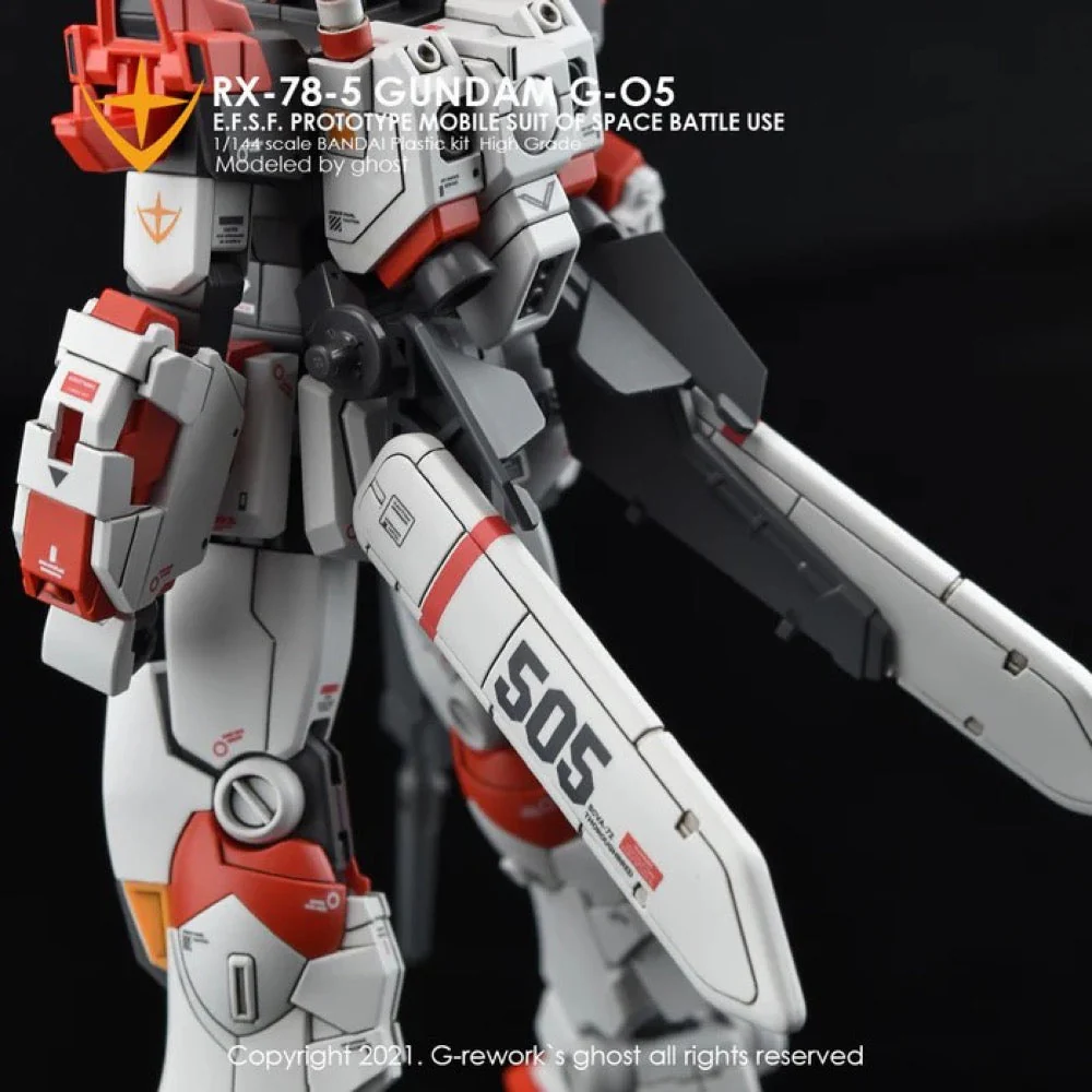 G-Rework CD-HL-7805 Premium Decal for HG Rx-78-05 - Image 8