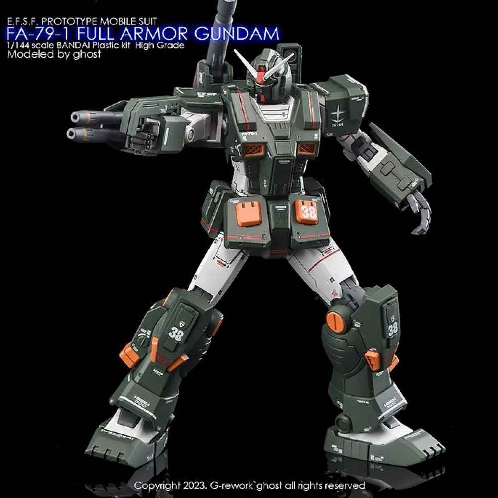 G-Rework CD-HL-FA781 Premium Decal for HG FA-78-1 Full Armor Gundam - Image 8
