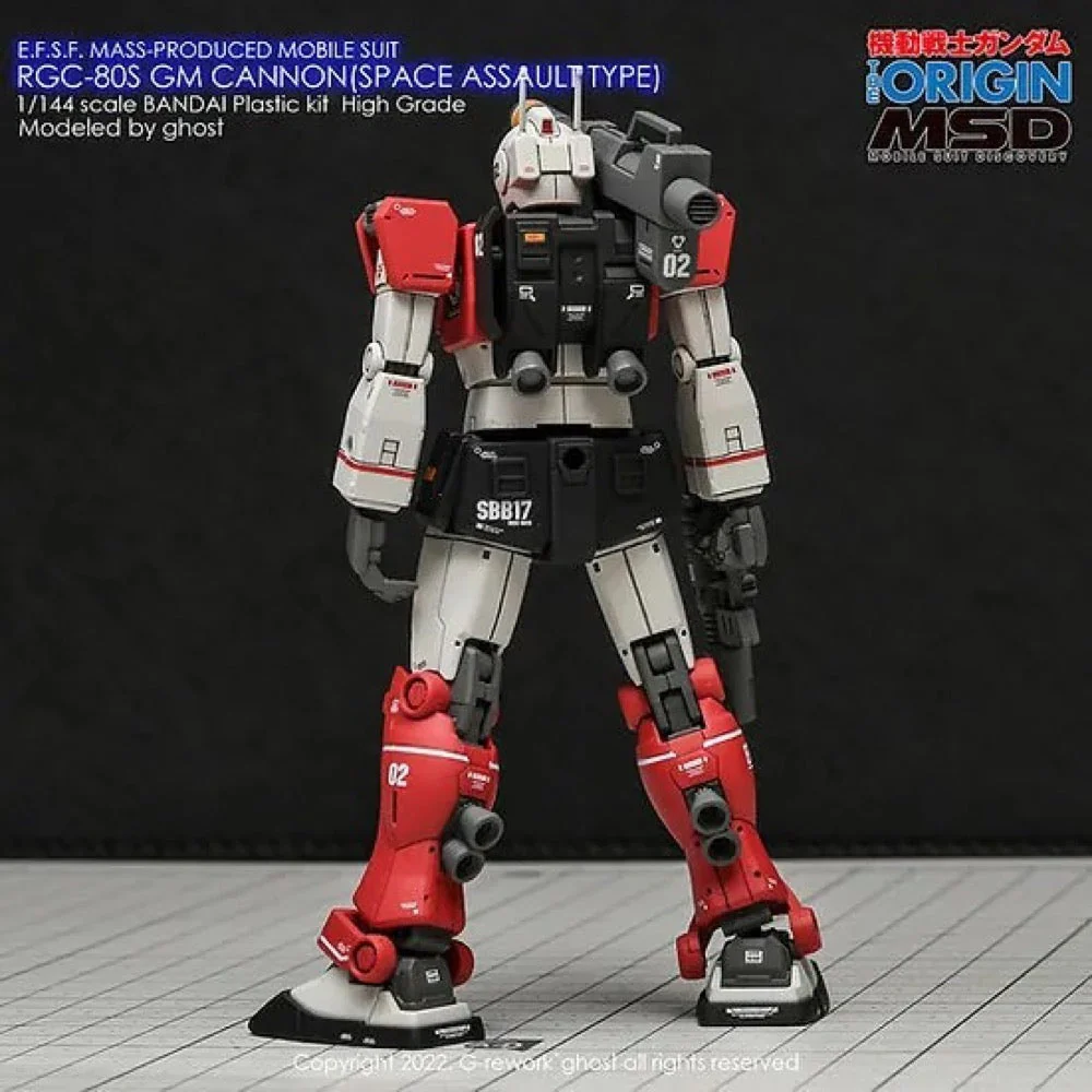 G-Rework CD-HL-GCSA Premium Decal for HG RGc-08S Gm Cannon (Space Assault Type) - Image 4