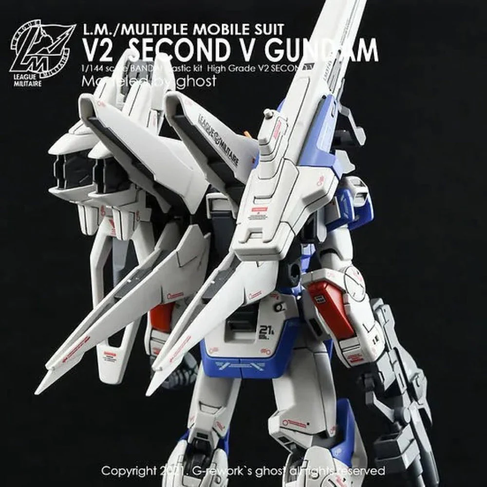 G-Rework CD-HL-SV Premium Decal for HG V Gundam ( Second V ) - Image 5
