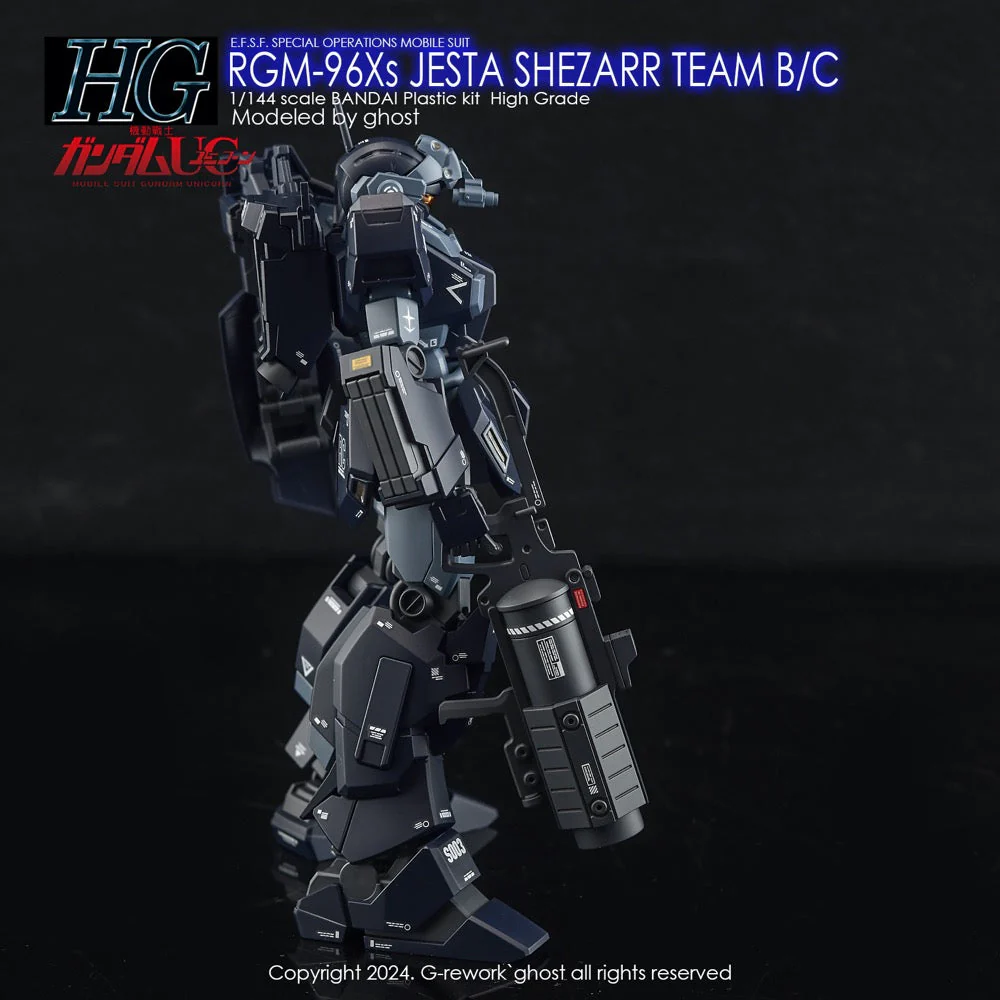 G-Rework CD-HL184 Premium Decal for HG RGm-96Xs Jesta Shezarr Type B/C - Image 4