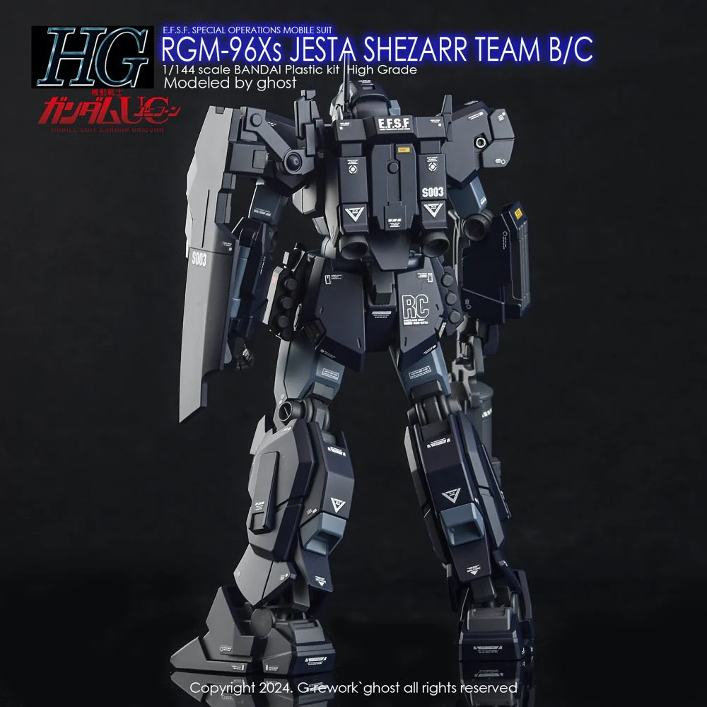 G-Rework CD-HL184 Premium Decal for HG RGm-96Xs Jesta Shezarr Type B/C - Image 5