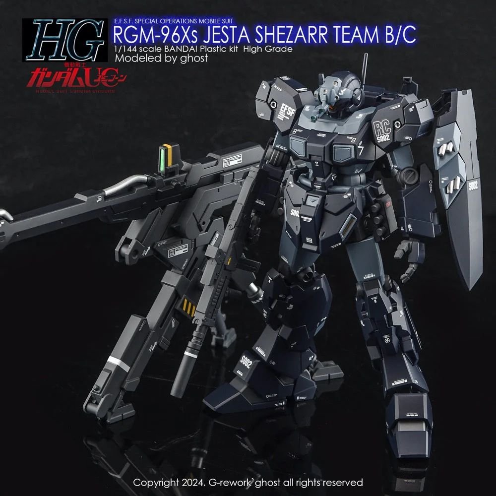 G-Rework CD-HL184 Premium Decal for HG RGm-96Xs Jesta Shezarr Type B/C - Image 7