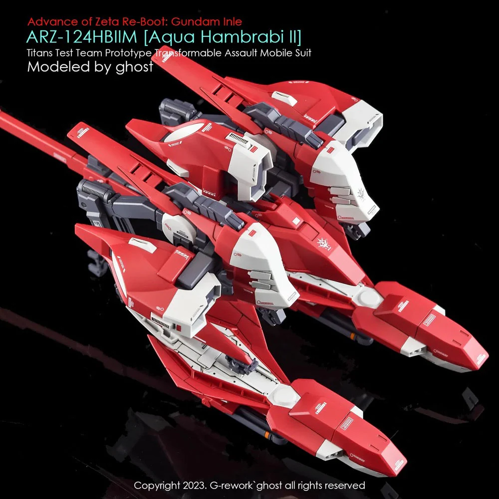 G-Rework CD-HL314 Premium Decal for HG A.O.Z Aqua Hambrabi II - Image 3