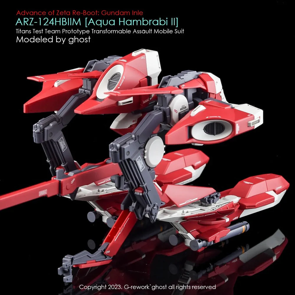 G-Rework CD-HL314 Premium Decal for HG A.O.Z Aqua Hambrabi II - Image 5
