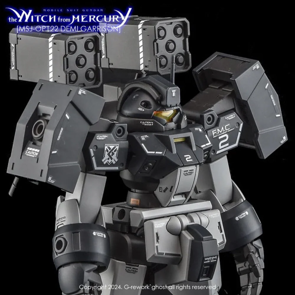 G-Rework CD-HL325 Premium Decal for HG Witch From Mercury Demi Garrison - Image 4
