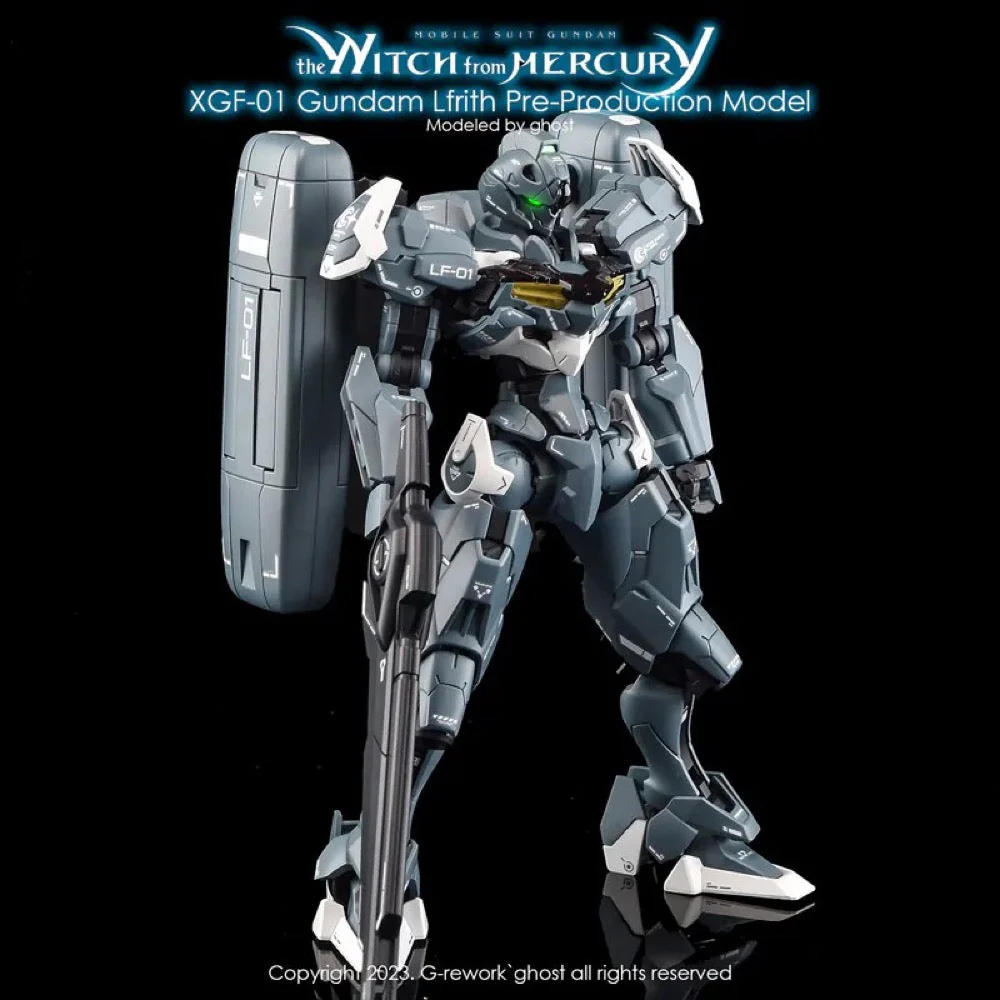 G-Rework CD-HL336 Premium Decal for HG Witch From Mercury Gundam Lfrith Pre-Production Model - Image 2