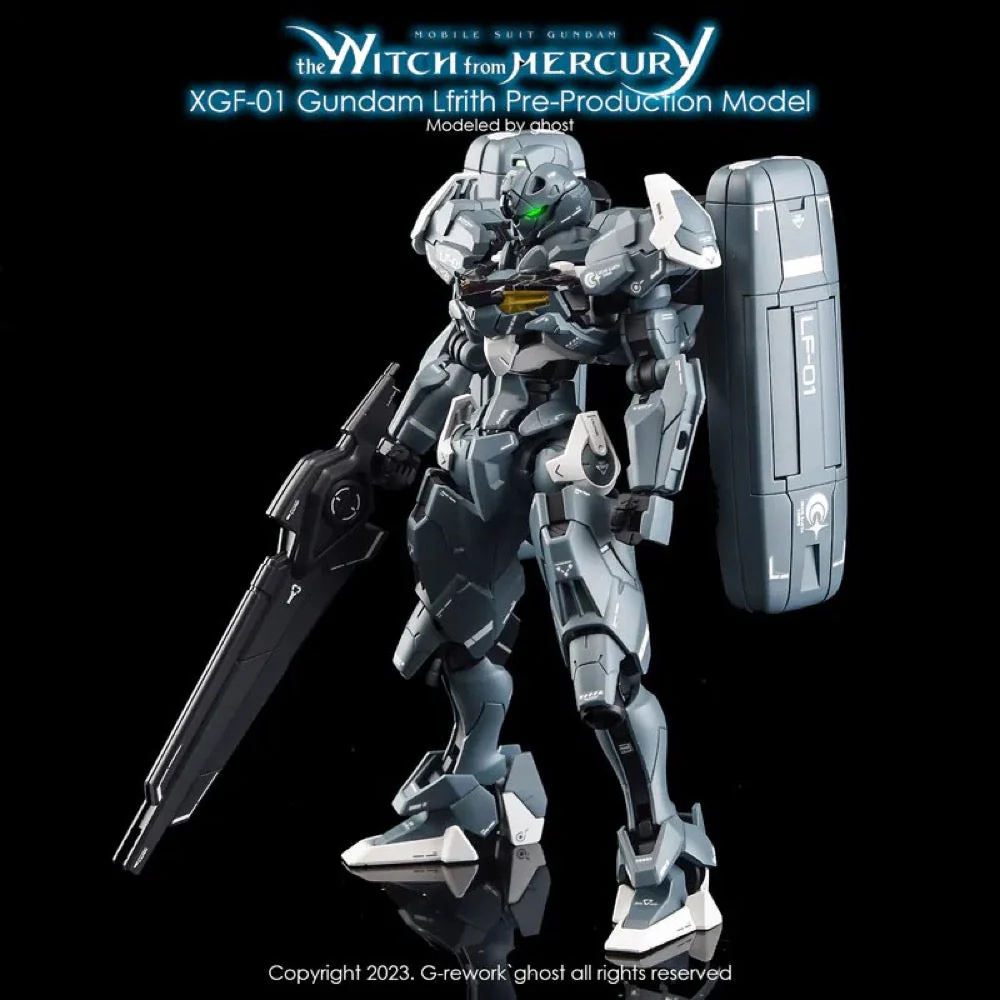G-Rework CD-HL336 Premium Decal for HG Witch From Mercury Gundam Lfrith Pre-Production Model - Image 3