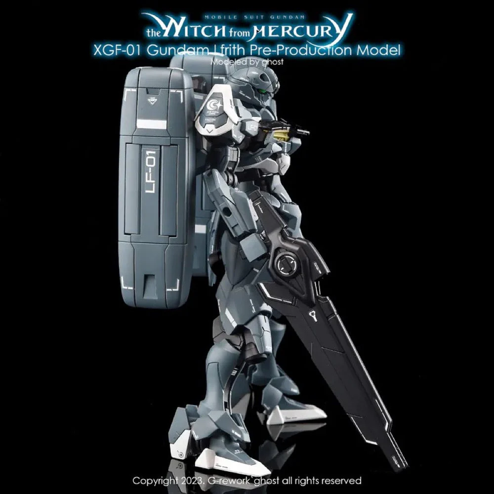 G-Rework CD-HL336 Premium Decal for HG Witch From Mercury Gundam Lfrith Pre-Production Model - Image 4