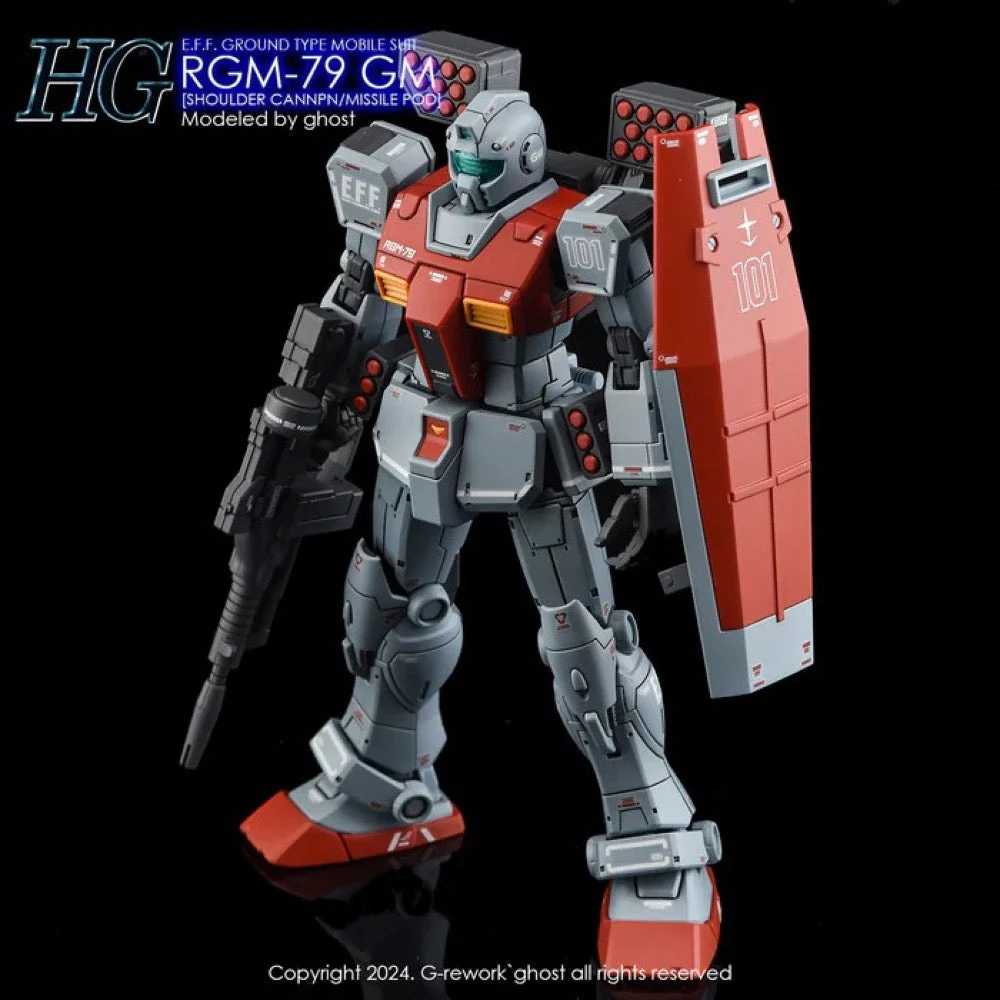 G-Rework CD-HO27 Premium Decal for HG RGm-79 Gm Missile Pod - Image 3