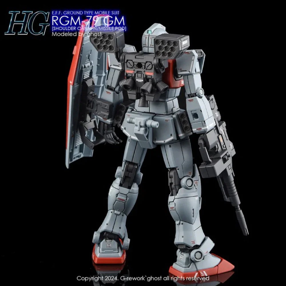 G-Rework CD-HO27 Premium Decal for HG RGm-79 Gm Missile Pod - Image 6