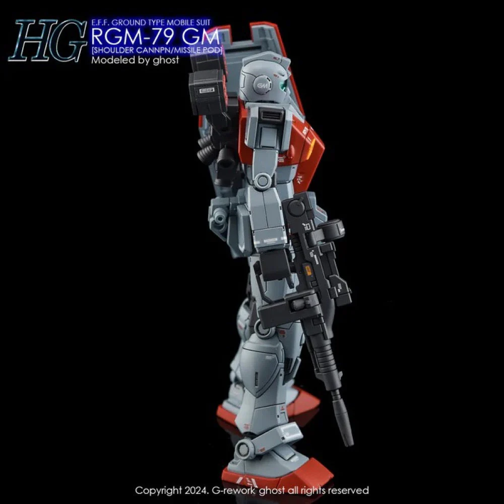 G-Rework CD-HO27 Premium Decal for HG RGm-79 Gm Missile Pod - Image 7