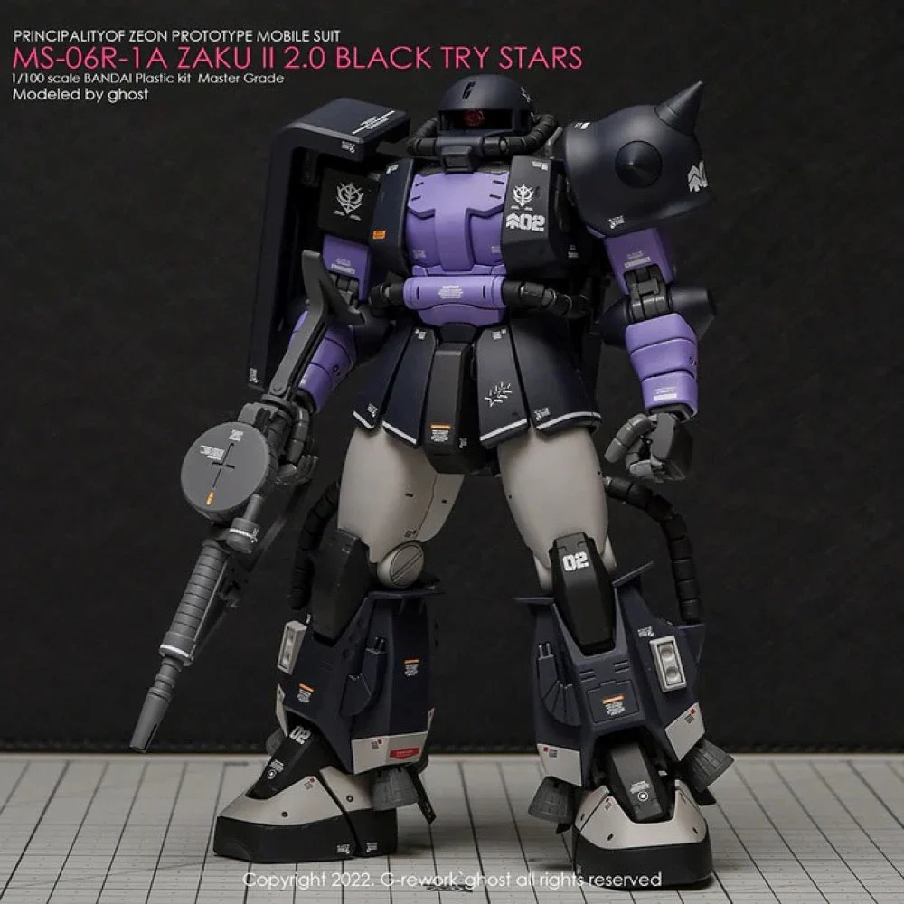 G-Rework CD-M103 Premium Decal for MG Black Try Stars Jaku 2.0 - Image 3