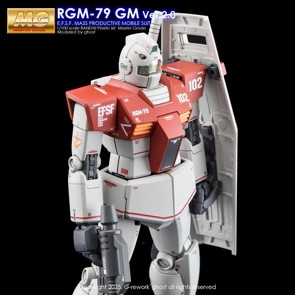 G-Rework CD-M118 Premium Decal for MG GM Ver2.0 - Image 8