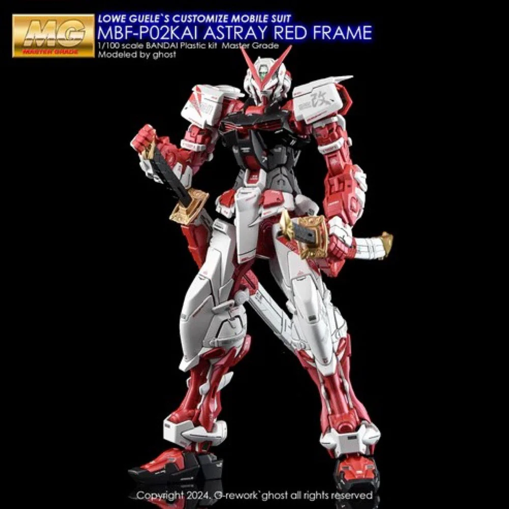G-Rework CD-M130 Premium Decal for MG Astray Red Frame Kai - Image 4
