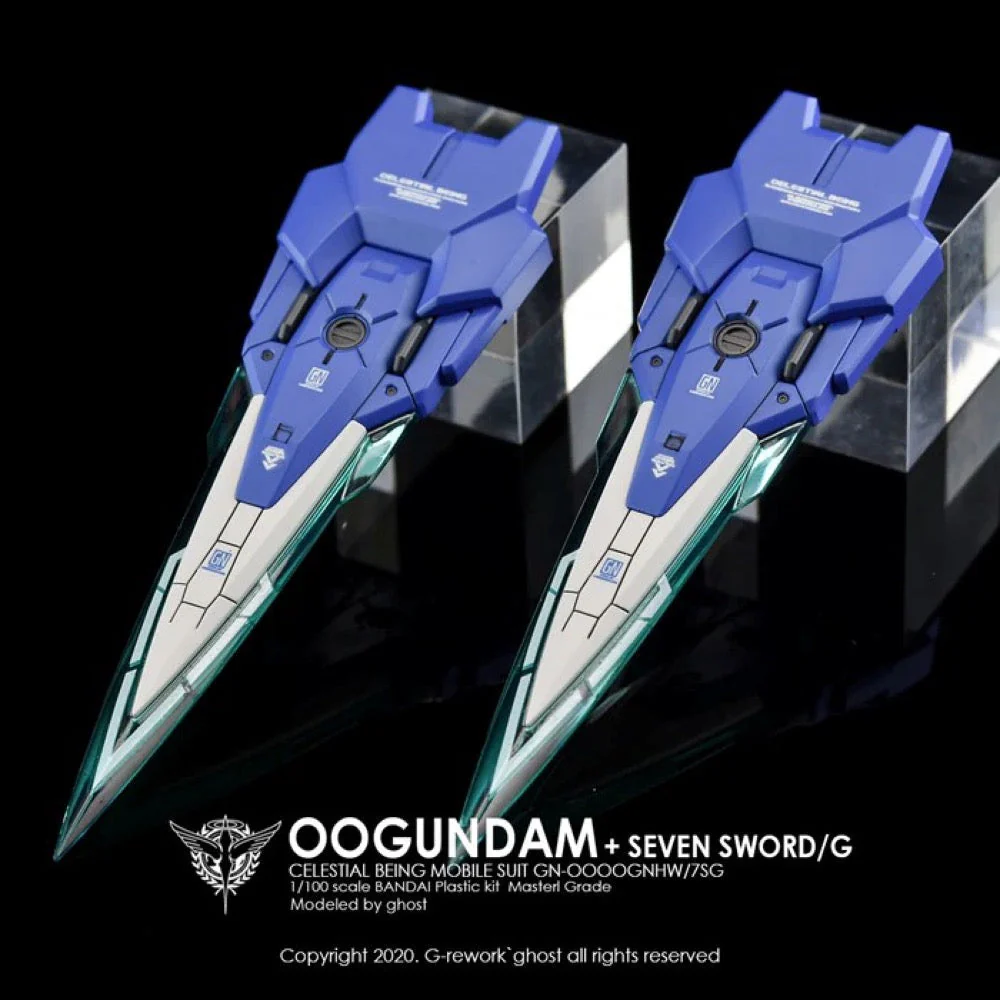 G-Rework CD-M148 Premium Decal for MG OO Gundam Seven Sword - Image 5