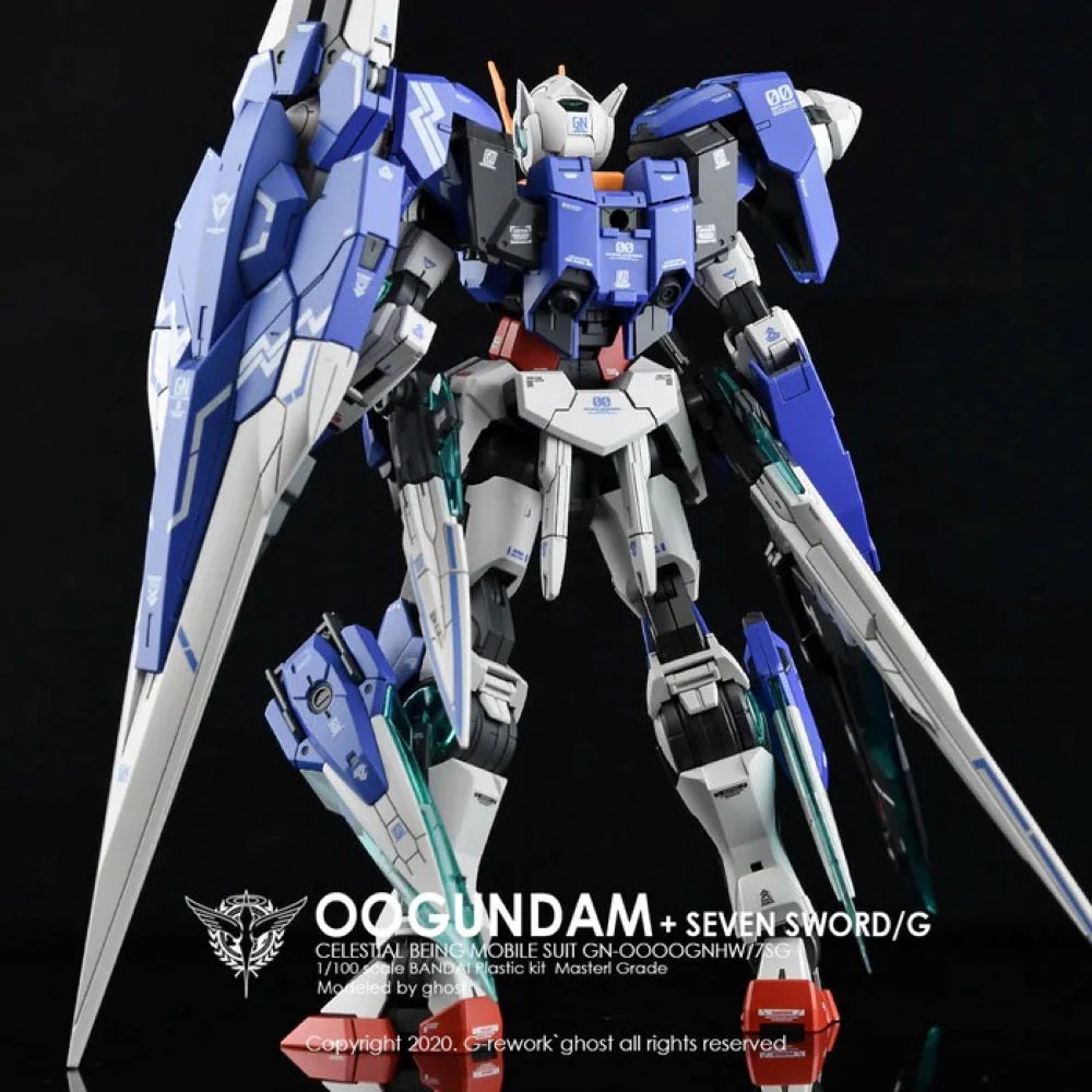 G-Rework CD-M148 Premium Decal for MG OO Gundam Seven Sword - Image 8