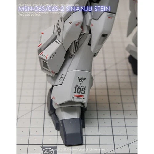 G-Rework CD-M165 Premium Decal for MG Sinanju Stein - Image 11