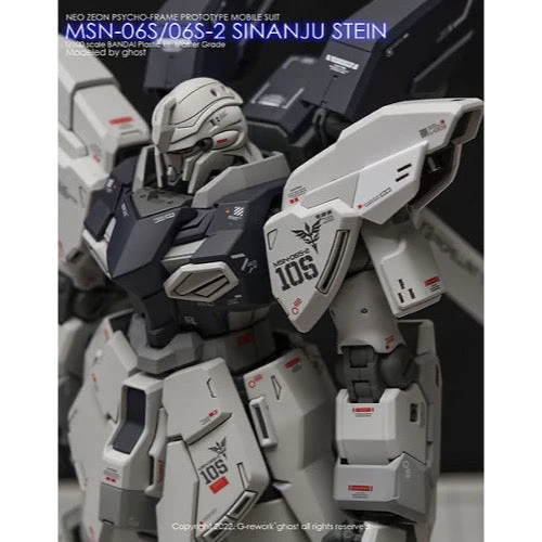 G-Rework CD-M165 Premium Decal for MG Sinanju Stein - Image 12