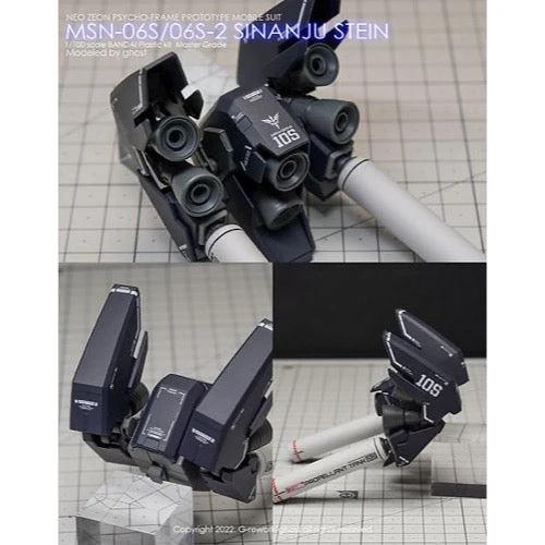 G-Rework CD-M165 Premium Decal for MG Sinanju Stein - Image 13
