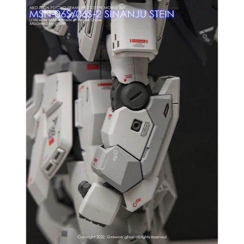 G-Rework CD-M165 Premium Decal for MG Sinanju Stein - Image 6