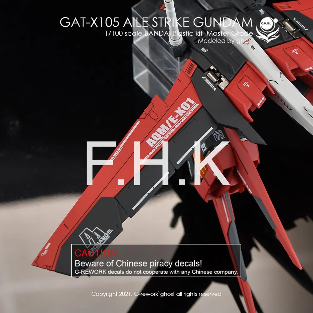 G-Rework CD-M169 Premium Decal for MG Aile Strike Ver. Rm - Image 11