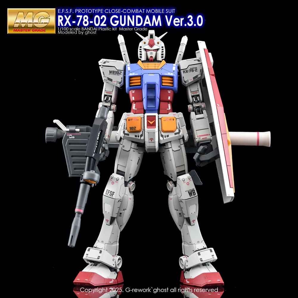 G-Rework CD-M172 Premium Decal for MG Gundam RX78-2 Ver 3.0 - Image 14