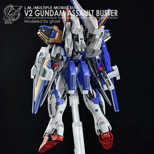 G-Rework CD-M191-AB Premium Decal for MG V2 Assault Buster Ver.Ka - Image 5