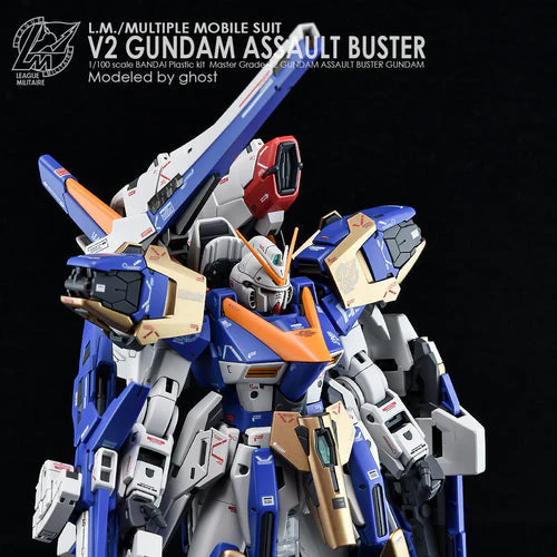 G-Rework CD-M191-AB Premium Decal for MG V2 Assault Buster Ver.Ka - Image 6