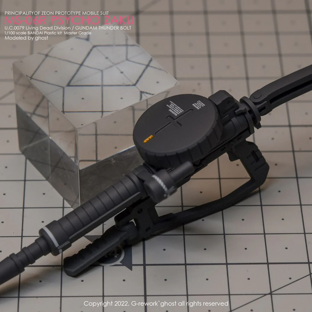 G-Rework CD-M194 Premium Decal for MG Psycho Zaku Thunder Bolt Ver. - Image 12