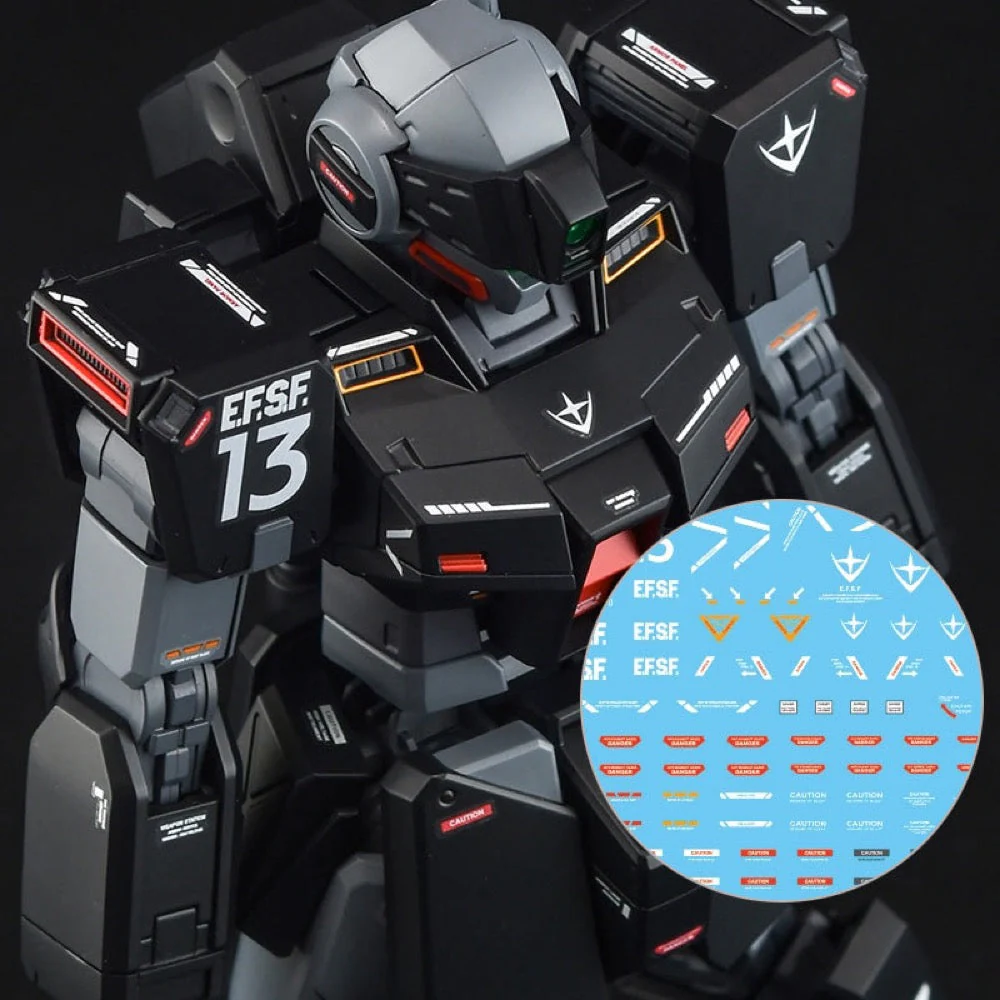 G-Rework CD-M195-L Premium Decal for MG RGm-79Sp Gm Sniper2 Lydo Wolf