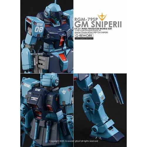 G-Rework CD-M195 Premium Decal for MG RGM-79SP GM Sniper II - Image 7