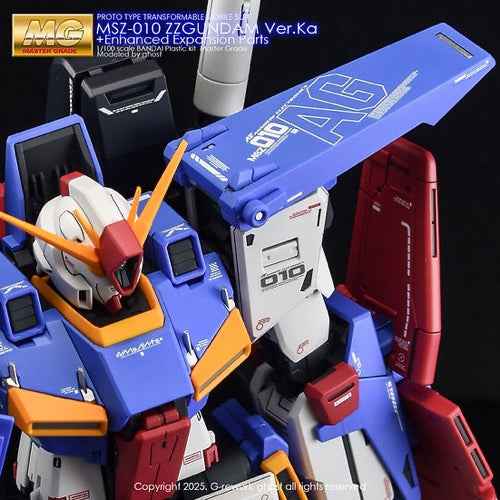 G-Rework CD-M198 Premium Decal for MG ZZ Gundam Ver.Ka + Enchanced Expansion Parts - Image 10